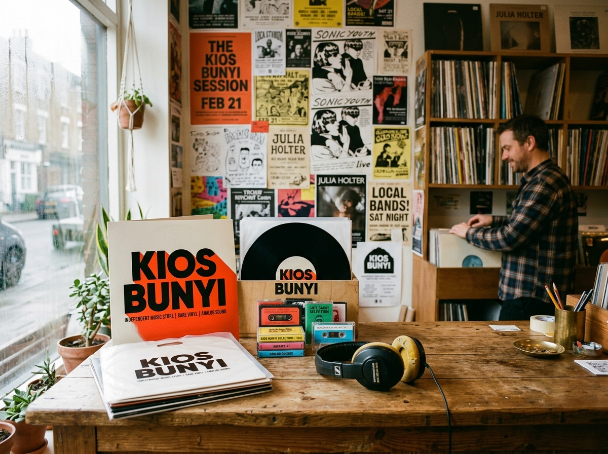 Kios Bunyi — identity toko musik